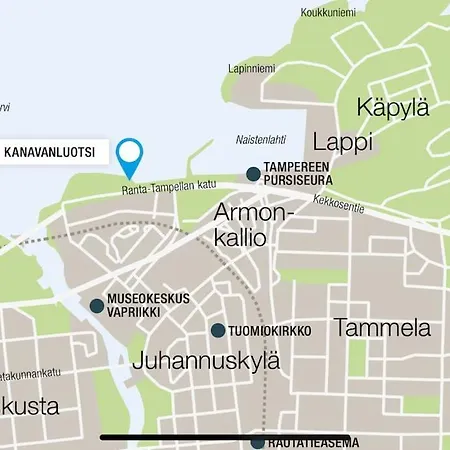 Upea Kohde Naesijaerven Rannassa Tampere