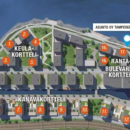 Upea Kohde Naesijaerven Rannassa Apartment